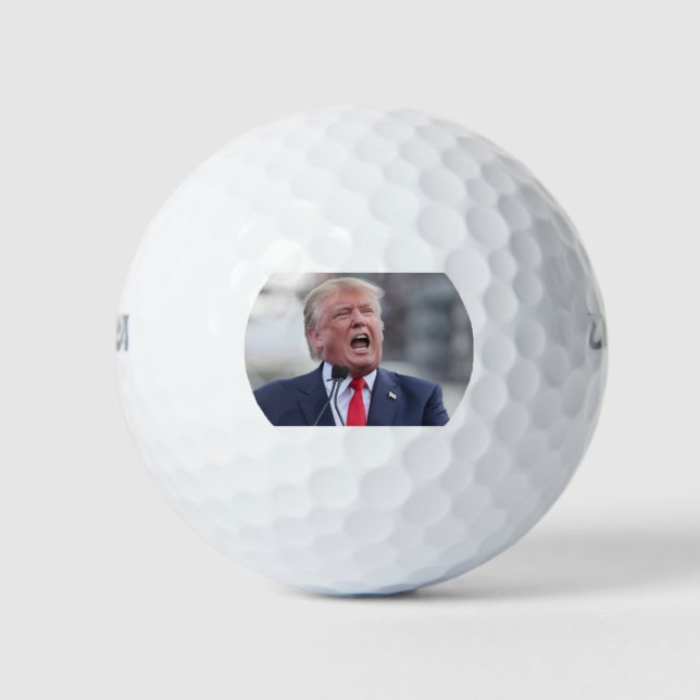 Balles De Golf Trump Golf Balls (Trump Yelling FORRRRRRRRRRRRRRRR (Devant)