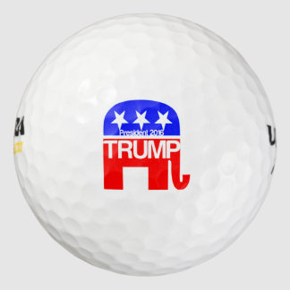 Balles De Golf Trump pour le président 2016 Elephant