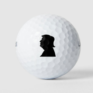 Balles De Golf Trump Silhouette populaire