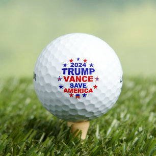 Balles De Golf Trump Vance 2024 Sauvez l'Amérique