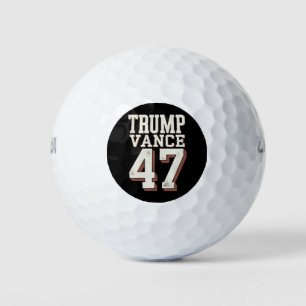 Balles De Golf Trump Vance Président Vintage Trump Gagne
