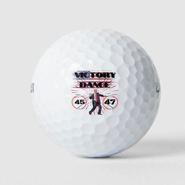 Balles De Golf Trump Wilson Golf Ball Victory (Devant)