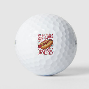 Balles De Golf Tu as l'air de me donner envie d'un hot-dog pour l