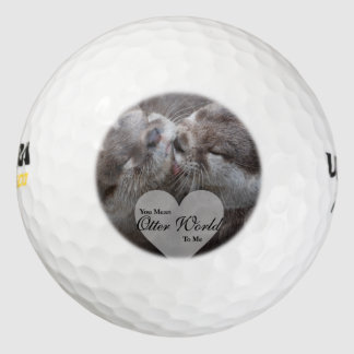 Balles De Golf Tu Veux Dire Qu'Un Monde D'Otter Pour Moi Otters A