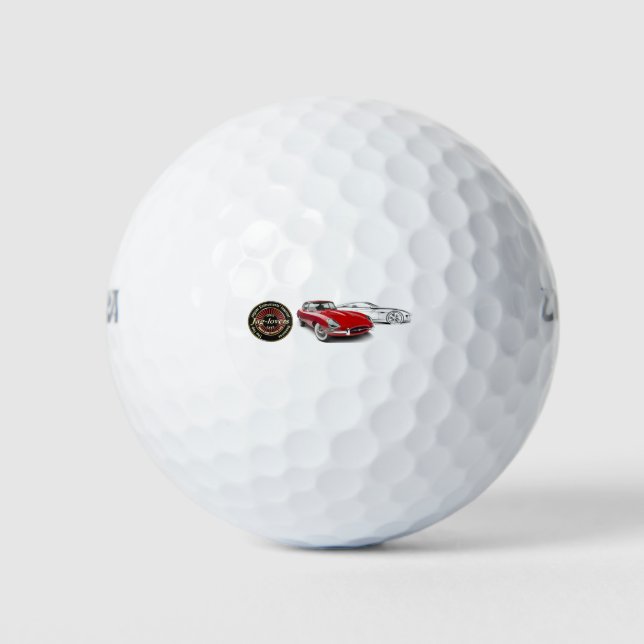 Balles De Golf Type E pour les amateurs de jag (Devant)