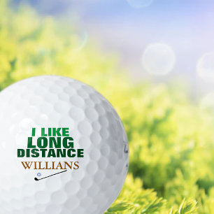 Balles De Golf Typographie à longue distance Amusement