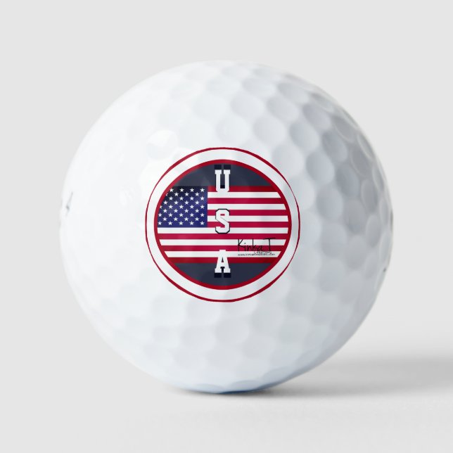 Balles De Golf U.S.A. Bridgestone (Devant)
