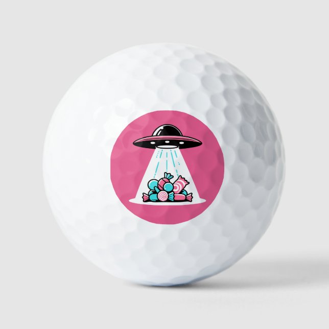 Balles De Golf UFO Candy (Recto)