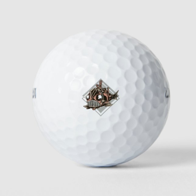 Balles De Golf Un Cadeau De Poisson Robotique Monster Pour Les Am (Devant)