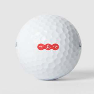Balles De Golf Un grand cadeau de Triathlon pour votre ami ou fam