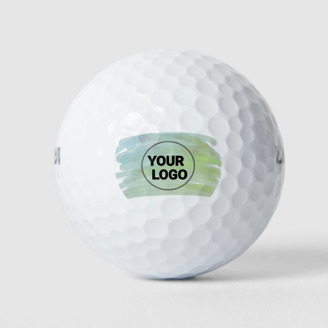 Balles De Golf Un logo personnalisé simple et élégant ici compagn (Devant)