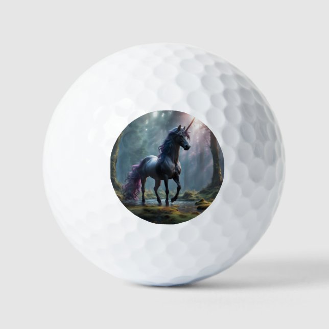 Balles De Golf Unicorne (Recto)