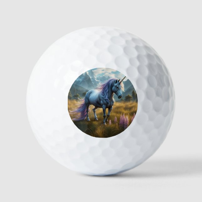 Balles De Golf Unicorne (Recto)