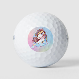 Balles De Golf Unicornes et Rainbows