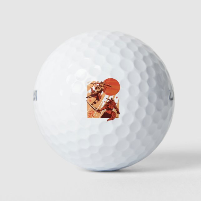 Balles De Golf Unicorns Warriors (Devant)