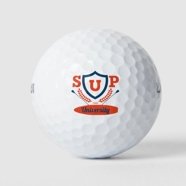 Balles De Golf université de sup (Devant)
