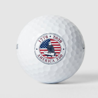 Balles De Golf USA 250th Anniversary 1776-2026
