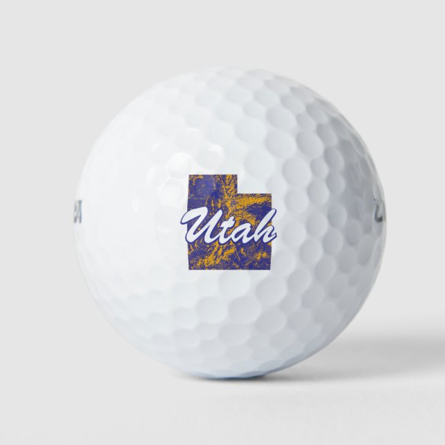 Balles De Golf Utah (Devant)