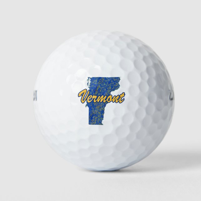 Balles De Golf Vermont (Devant)