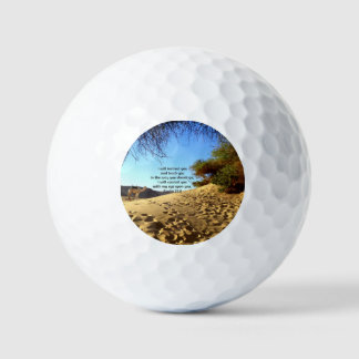 Balles De Golf Versets bibliques Citation Inspirationnelle Psaume
