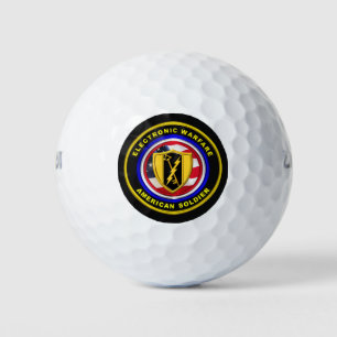 Balles De Golf Vétéran de la guerre électronique de l'armée fier
