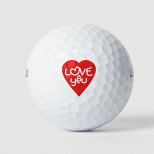 Balles De Golf Vietnamien Valentine ♥ Love Yêu ♥ Asian Wordplay