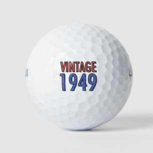 Balles De Golf Vintage 1949 70e anniversaire