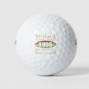 Balles De Golf Vintage 1955 70e anniversaire
