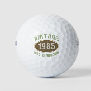 Balles De Golf Vintage 1985 40e anniversaire