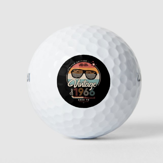 Balles De Golf Vintage depuis 1966 (Devant)