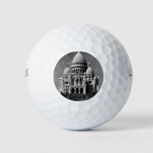 Balles De Golf Vintage France Paris Basilique du Sacré Coeur
