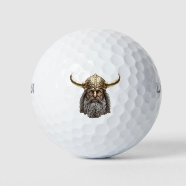 BALLES DE GOLF VIQUER AVEC L'AILE EN HORDE D'OR (Devant)