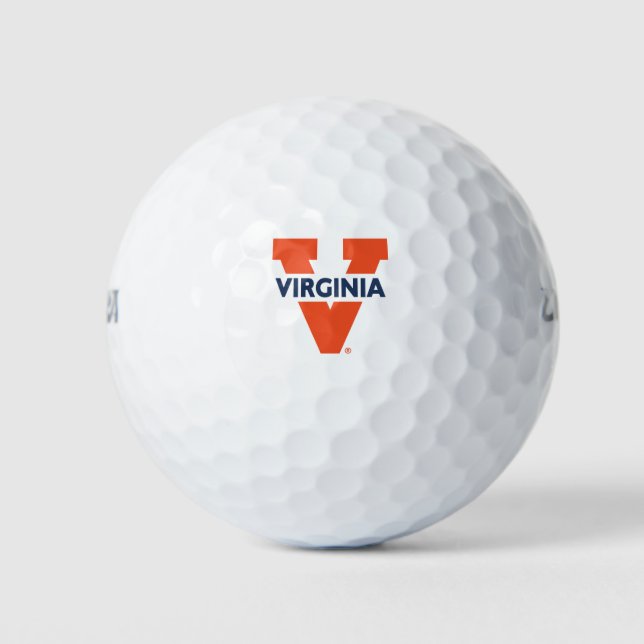 Balles De Golf Virginia Split V (Devant)