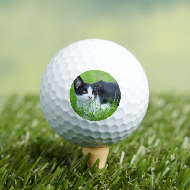 Balles De Golf Visage personnalisé Customisé Photo Papa Maman (T-shirt Insitu)