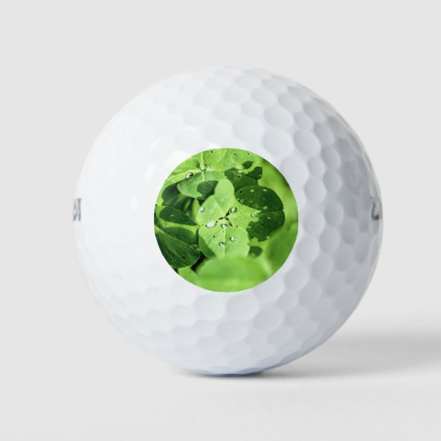 Balles De Golf Vivre En Clover (Devant)