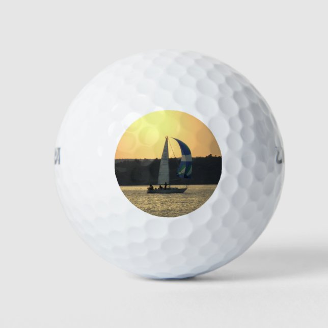 Balles De Golf Voile (Devant)