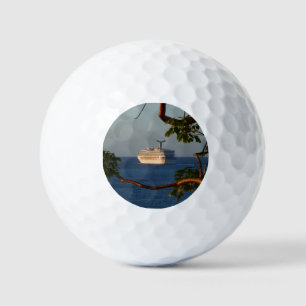 Balles De Golf Voilier vers le coucher du soleil I Vacances de cr
