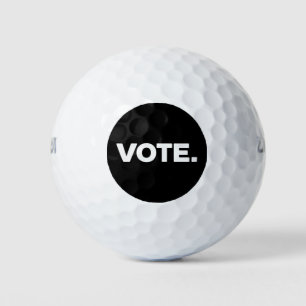 Balles De Golf Vote Election 2024 Vote Droits de vote Suffrage