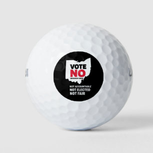 Balles De Golf Vote No Novembre Numéro 1
