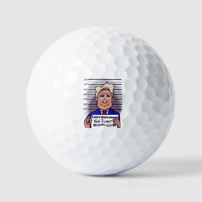 Balles De Golf Voter Trump (Recto)