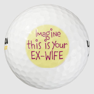 Balles De Golf Votre ex-femme