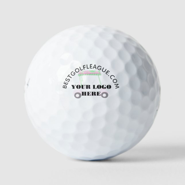 Balles De Golf Votre Logo Entreprise Promotion Golf (Devant)