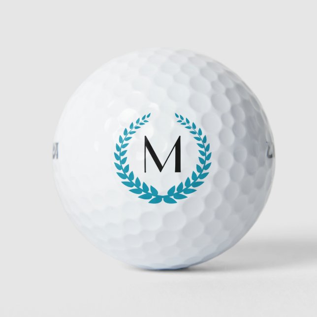 Balles De Golf Votre monogramme personnalisé (Devant)