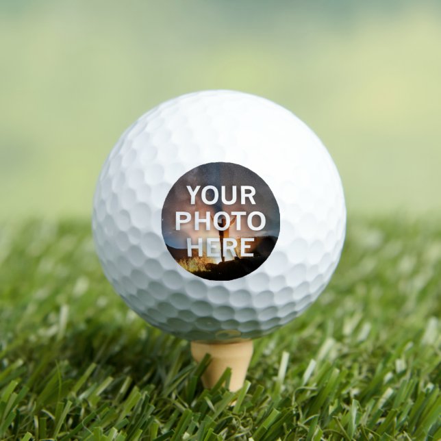 Balles De Golf Votre photo ici (T-shirt Insitu)