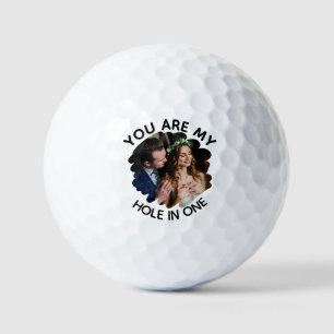 Balles De Golf Vous êtes mon trou dans un romantique avec photo p