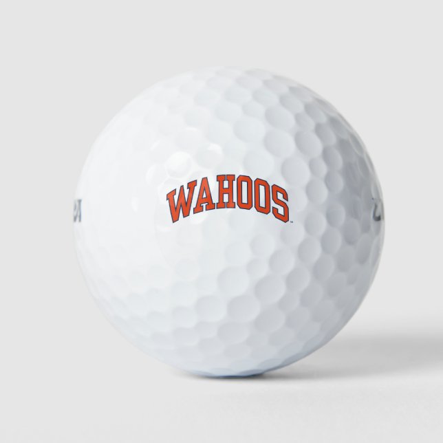 BALLES DE GOLF WAHOOS (Devant)
