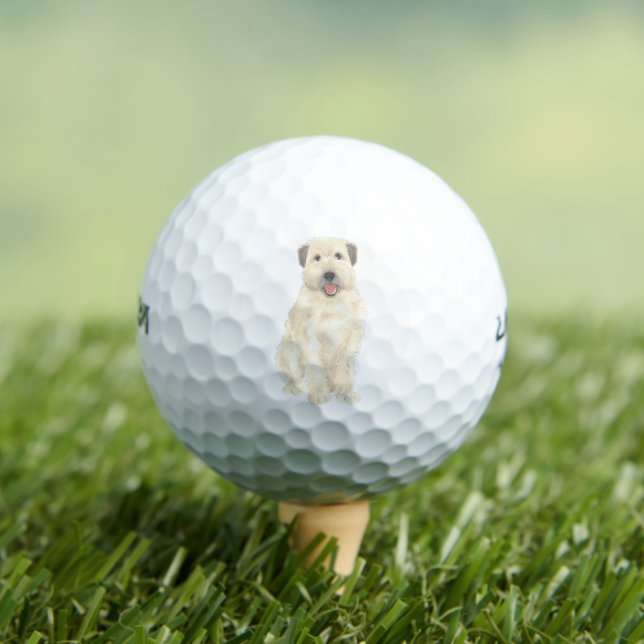 Balles De Golf Wheaten Terrier (T-shirt Insitu)