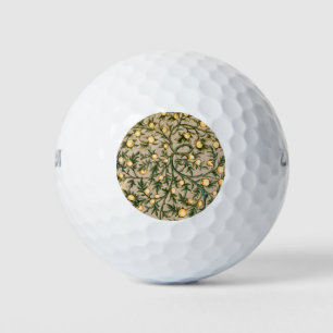 Balles De Golf William Morris Floral Fruit Jardin Fleur Classique