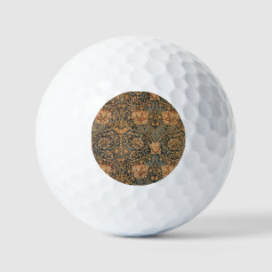Balles De Golf William Morris Honeysuckle Rich Wallpaper