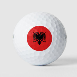 Balles De Golf Wilson Golf Ball avec drapeau d'Albanie